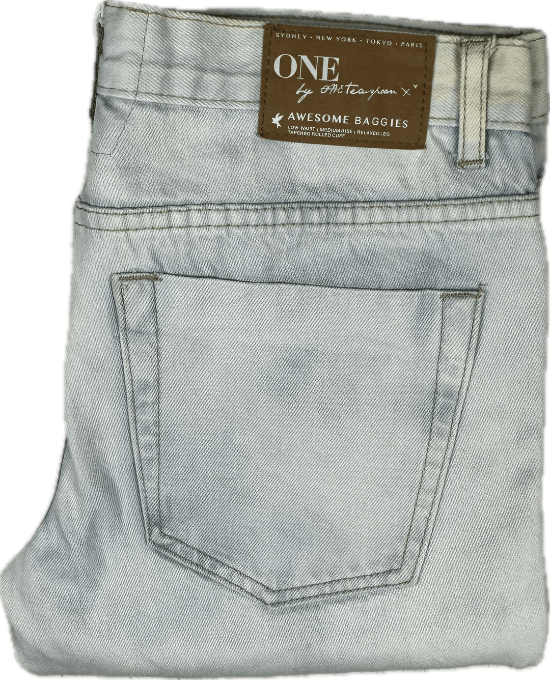 One Teaspoon Ladies Destroyed 'Awesome Baggies' Jeans - Size 25