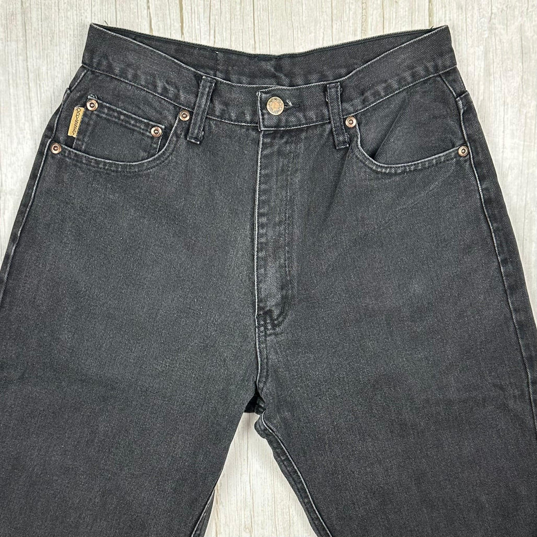 80's Vintage ODYSSEY Australian Made Tapered Jeans-Suit Size 8/9