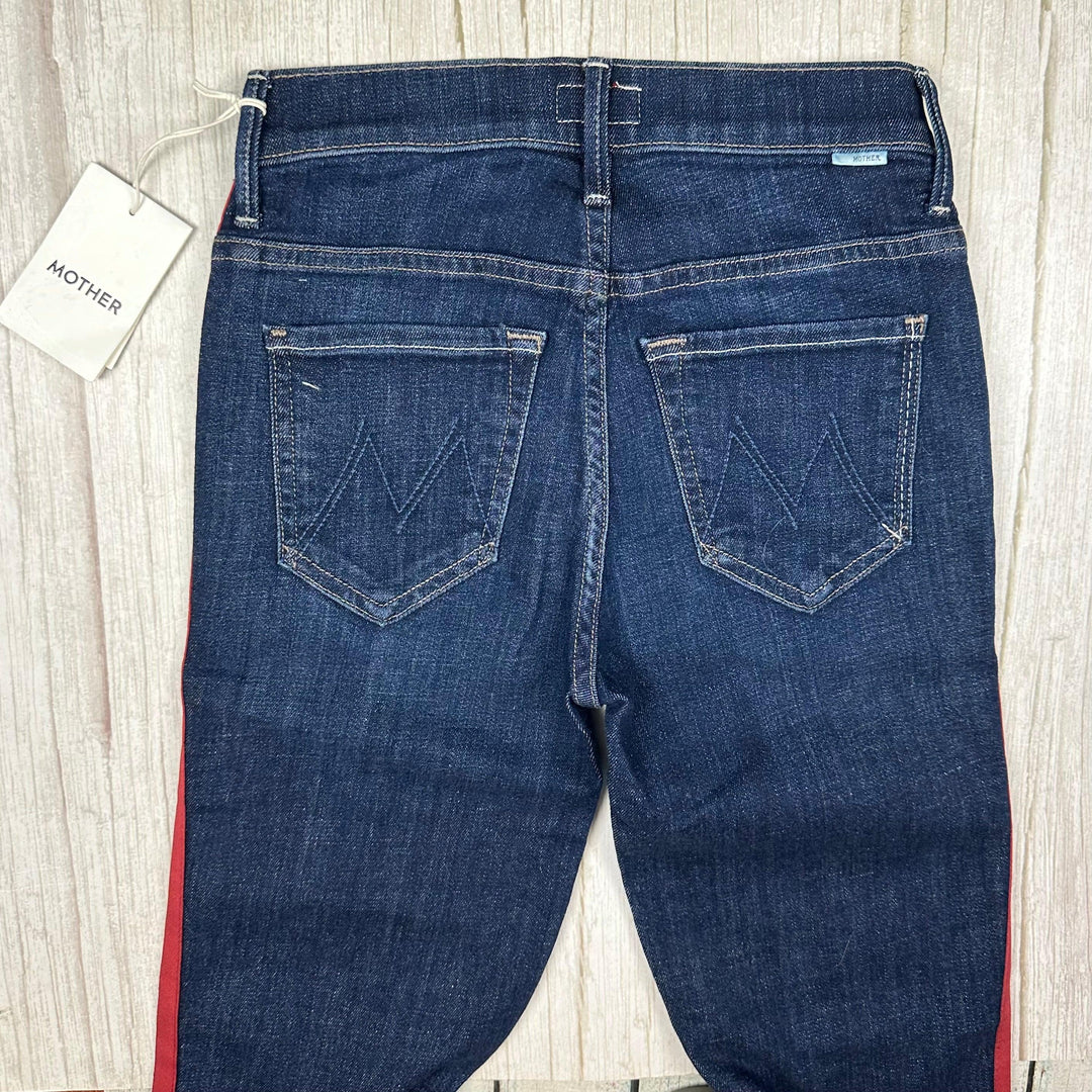 NWT- Mother 'The Insider Crop Fray'  Speed Racer Jeans - Size 23