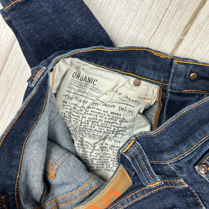 Nudie Jeans Co. 'Tight Long John' Organic Twill Rinsed Jeans- Size 26