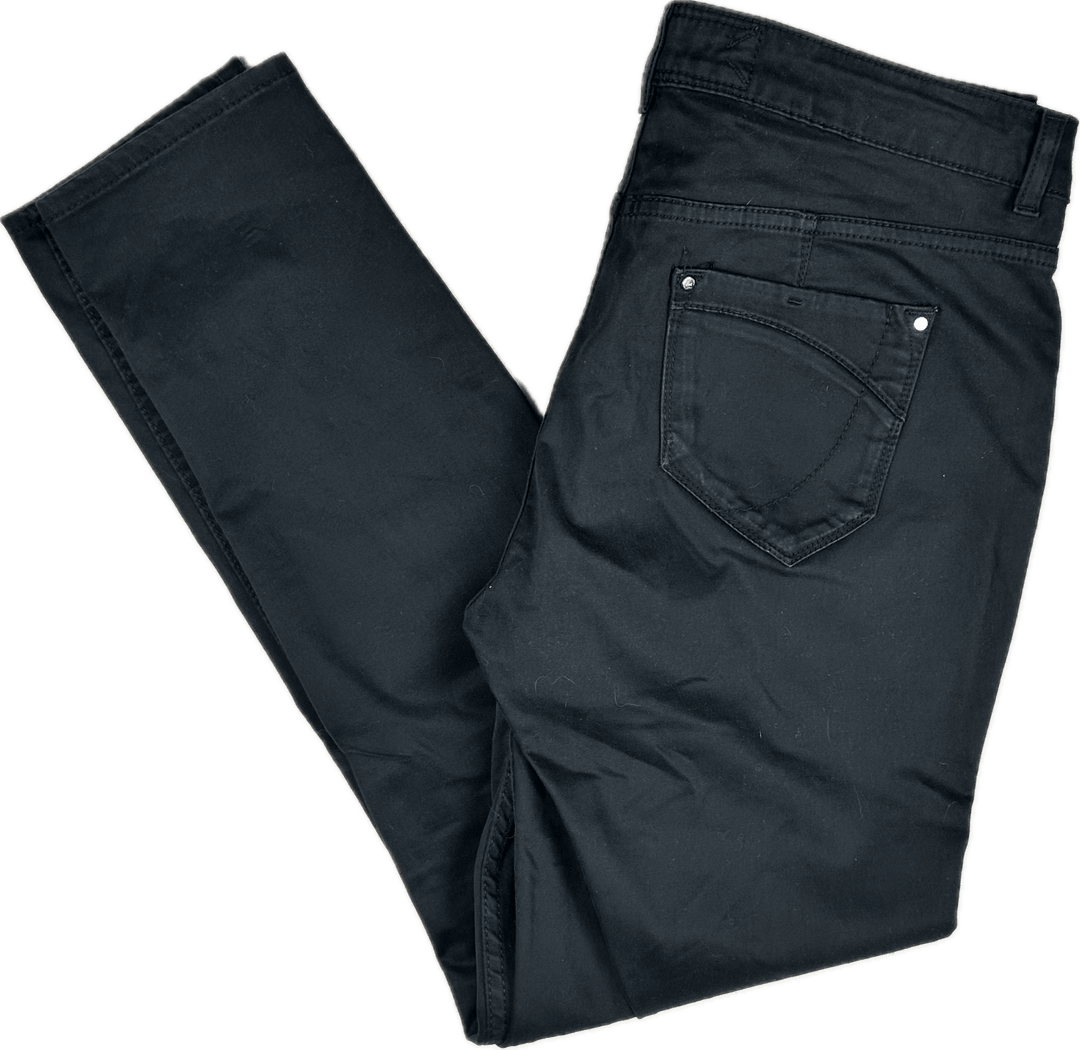 Karen Millen Black Skinny Jeans- Size 12 - Jean Pool