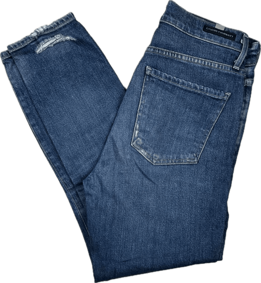 Citizens of Humanity High Rise 'Olivia Crop' Straight Jeans - Size 25