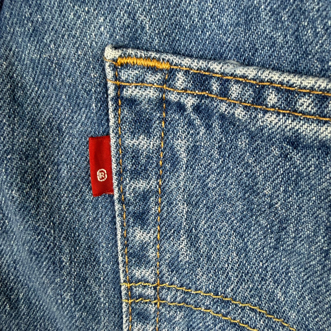 Levis 516 Straight Leg Denim Jeans - Size 35/30