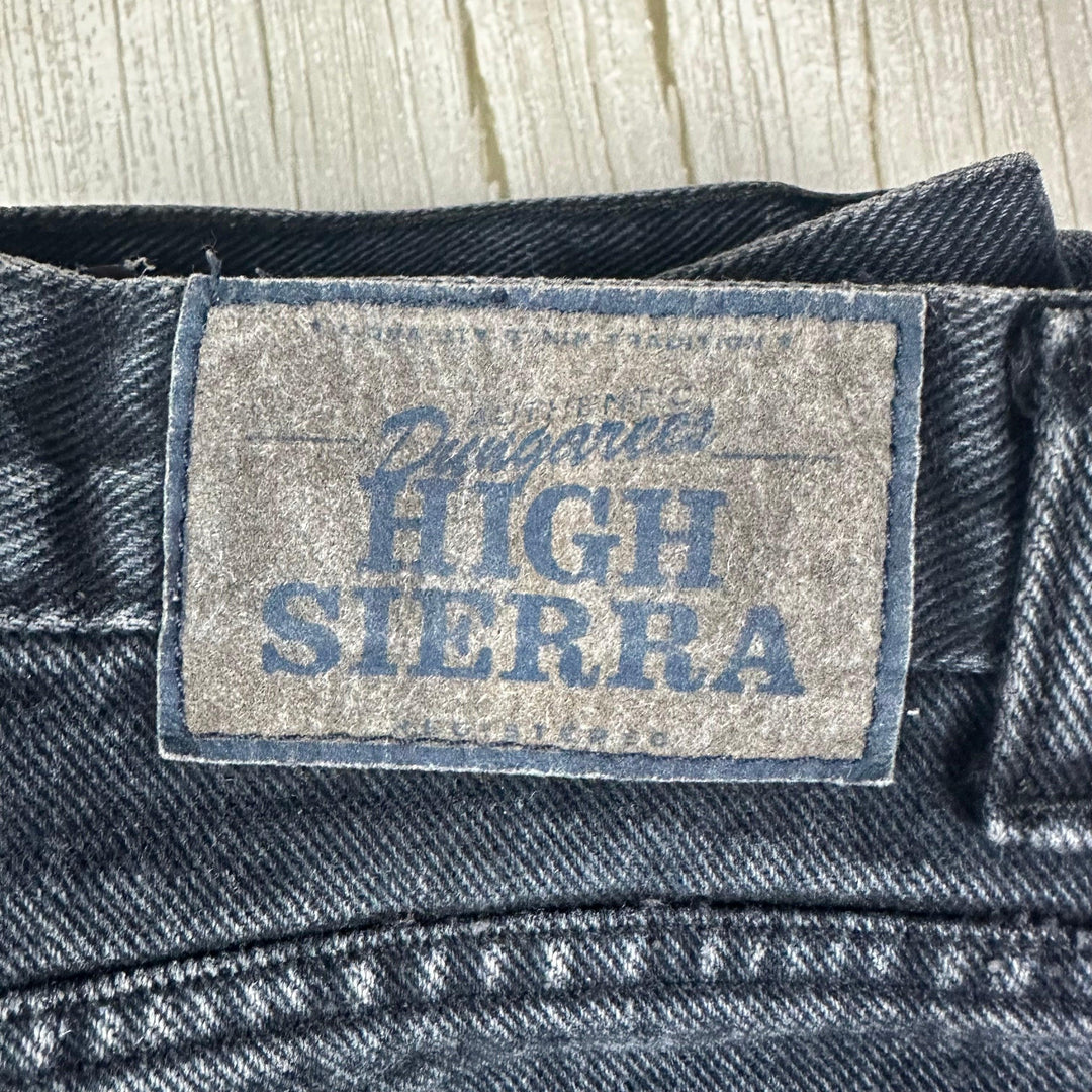 90's Vintage High Sierra Tapered Jeans- Suit Size 9 - Jean Pool