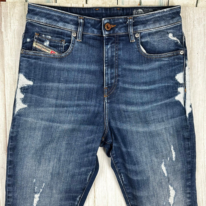 Diesel 'Candys-T' Distressed Tapered Jeans Size - 27 - Jean Pool