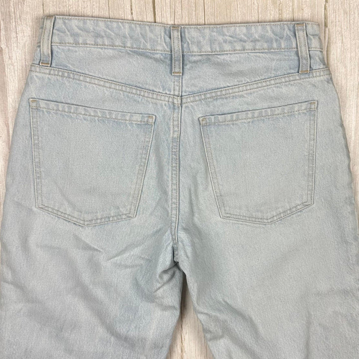 NOBODY 'Phoebe' Low Straight Jean in Dreamy Blue Wash Size 26
