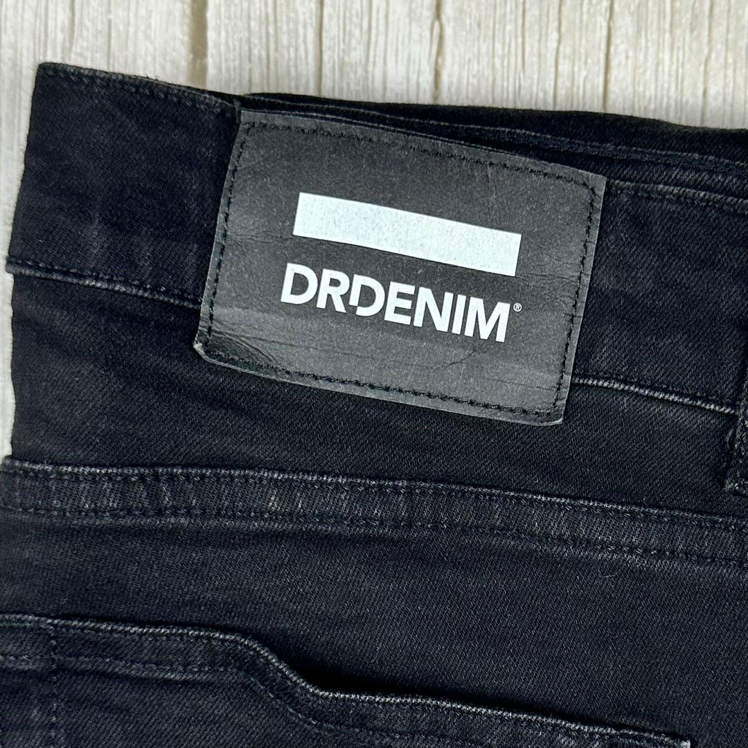 Dr Denim 'Chase' Black Skinny Jeans- Size 31/32 - Jean Pool