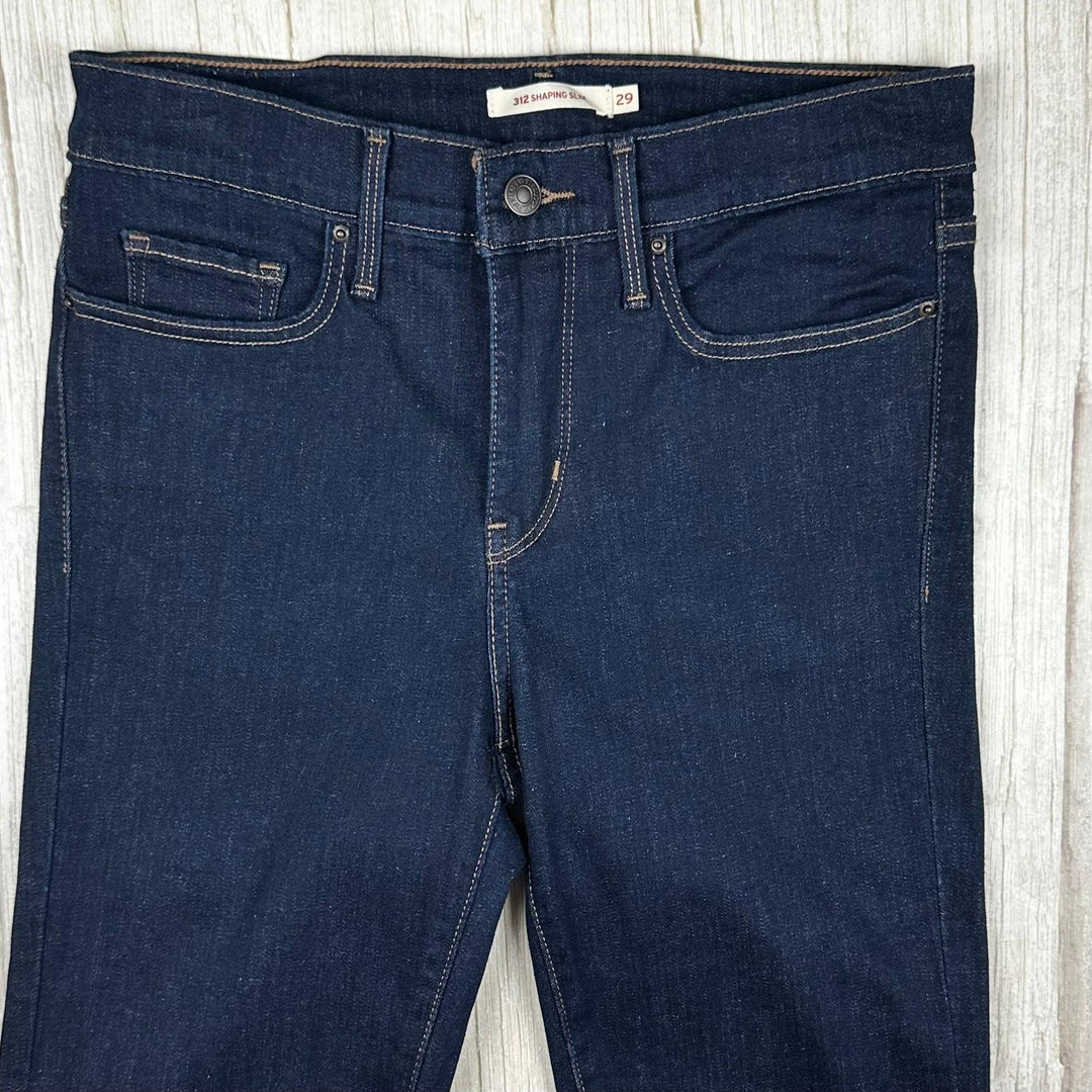 Levis 312 Shaping Slim Mid Rise Jeans - Size 29" or 11AU