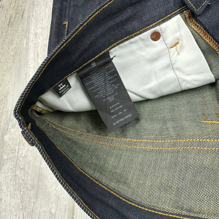 G Star RAW Mens 3301 Tapered Jeans -Size 36/32