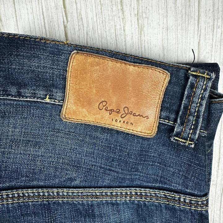 Pepe London- Mens Relaxed Low Rise Jeans- Suit Size 33