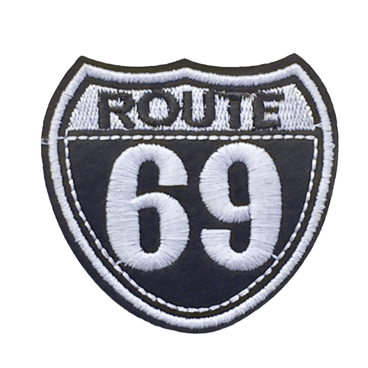 Route 69 - Embroidered Cloth Patch