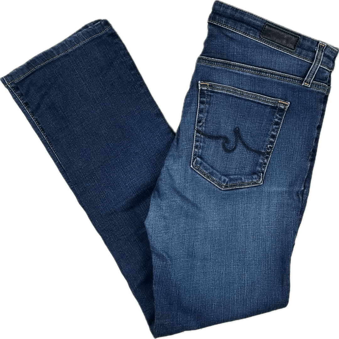 AG 'the Prima Ankle' Mid Rise Cigarette Ankle Jeans- Size 28R