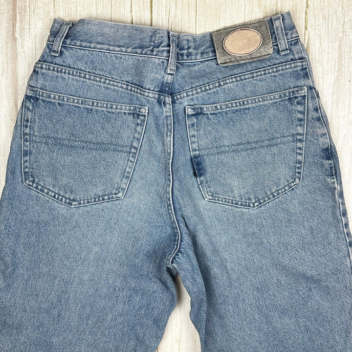 Trussardi 90s Jeans Italian Denim Tapered Fit Jeans -Suit 31" - Jean Pool