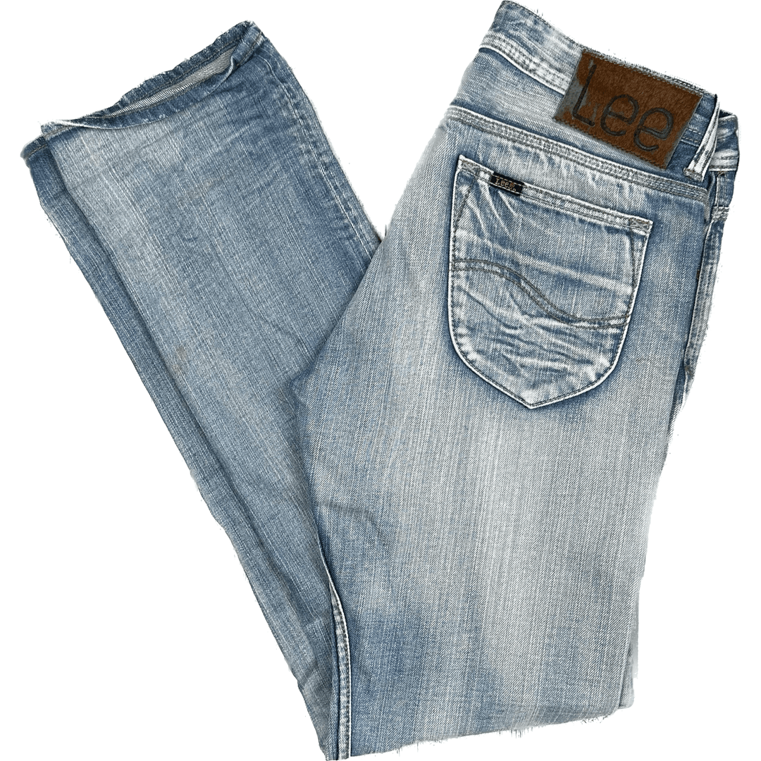Lee Mens 'L2 Lo Slim' Denim Jeans -Size 32L - Jean Pool
