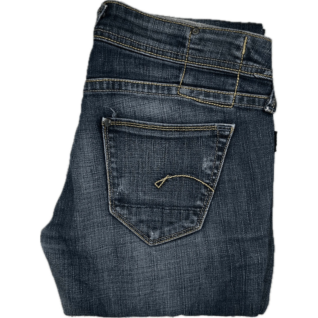 G Star RAW Womens 'Core Straight' Denim Jeans -Size 30 - Jean Pool
