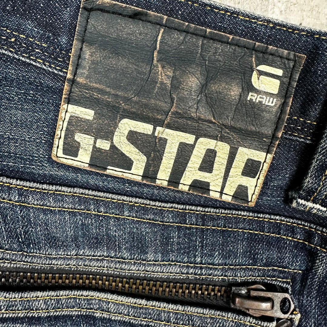 G Star RAW 3301 'Attacc Low Straight' Jeans -Size 32 - Jean Pool