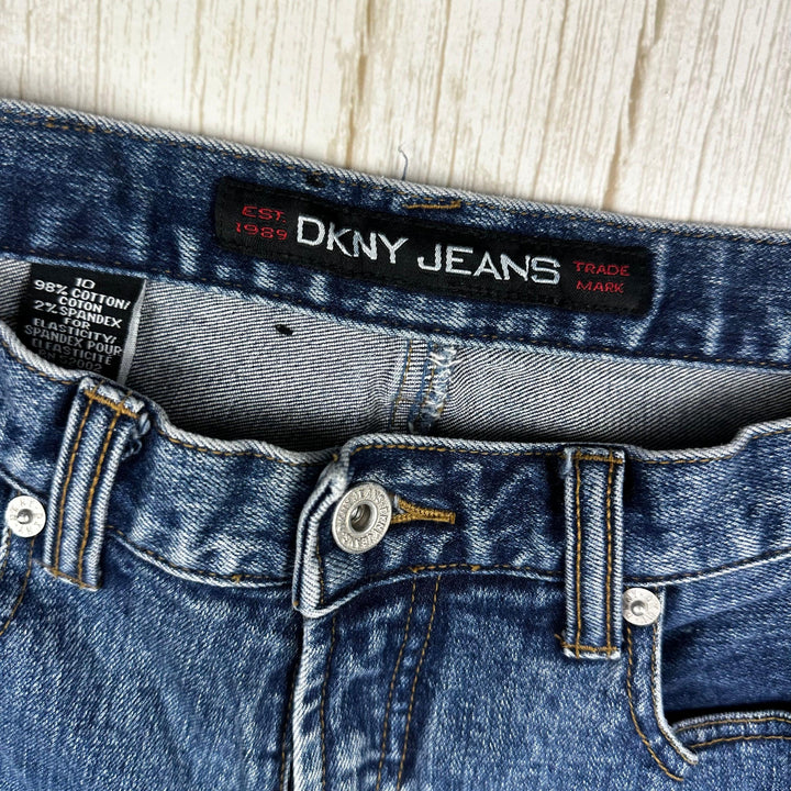 DKNY Stretch Bootcut Denim Jeans- Size 10