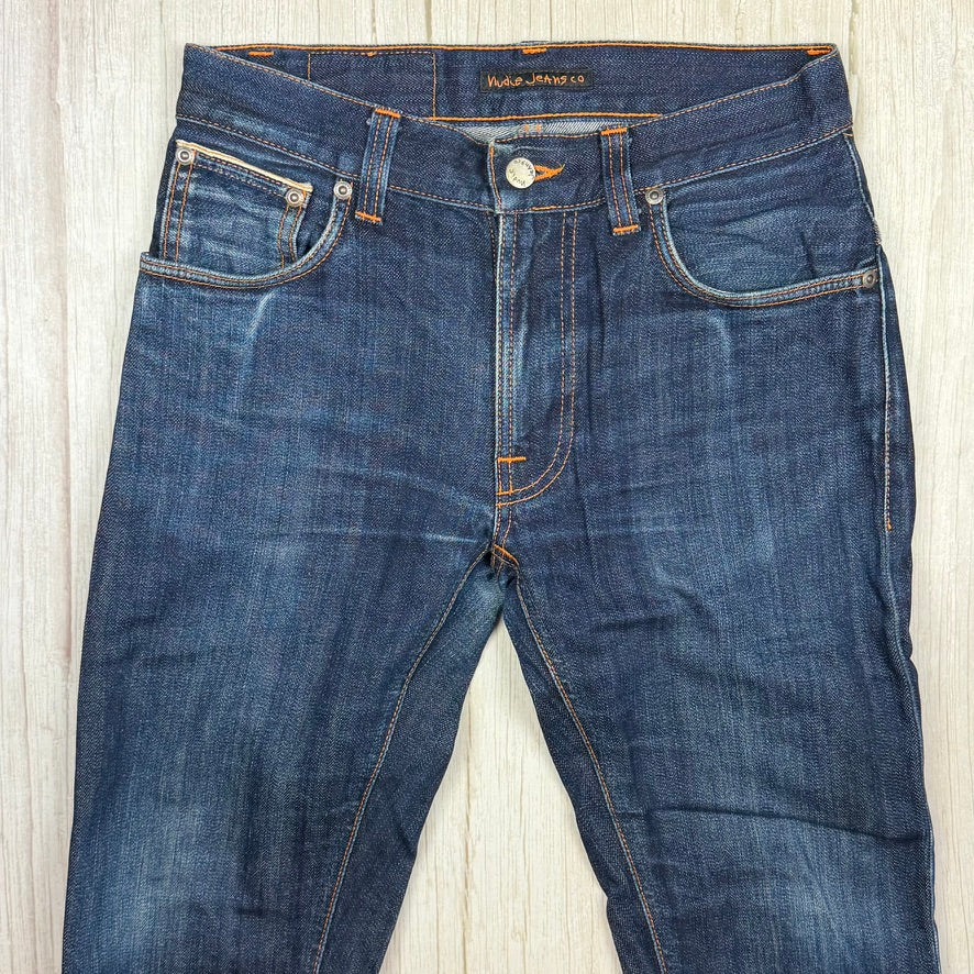 Nudie Jeans Co. 'Thin Finn'  Dry Selvage Comfort Jeans - Size 29/32