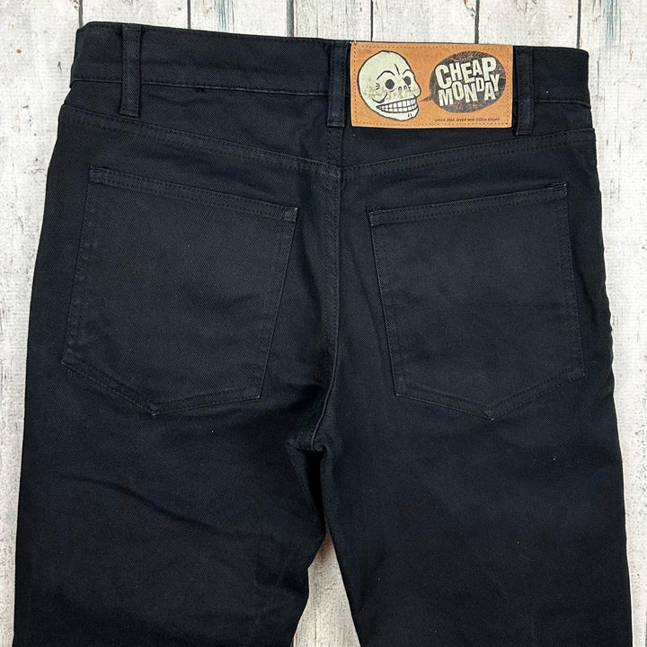 Cheap Monday 'Tight Od Black 'Jeans - Size 29/32 - Jean Pool