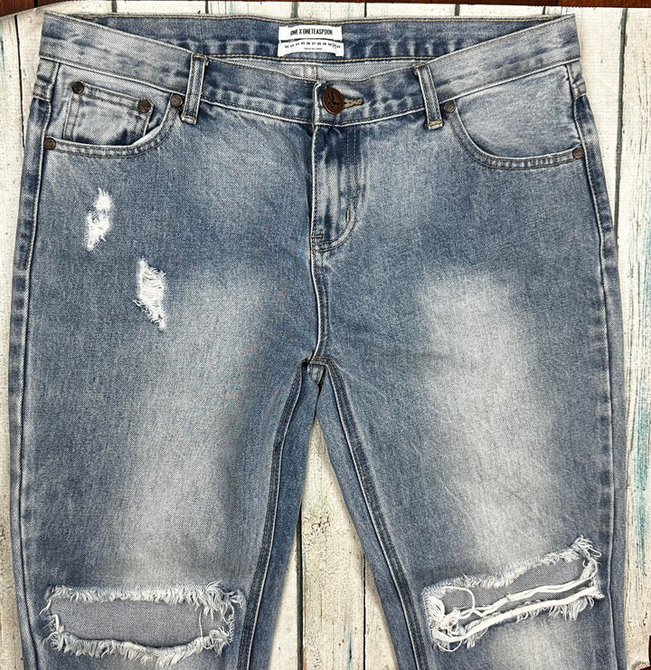 One Teaspoon Ladies Destroyed 'Awesome Baggies' Jeans - Size 31 or 13AU - Jean Pool