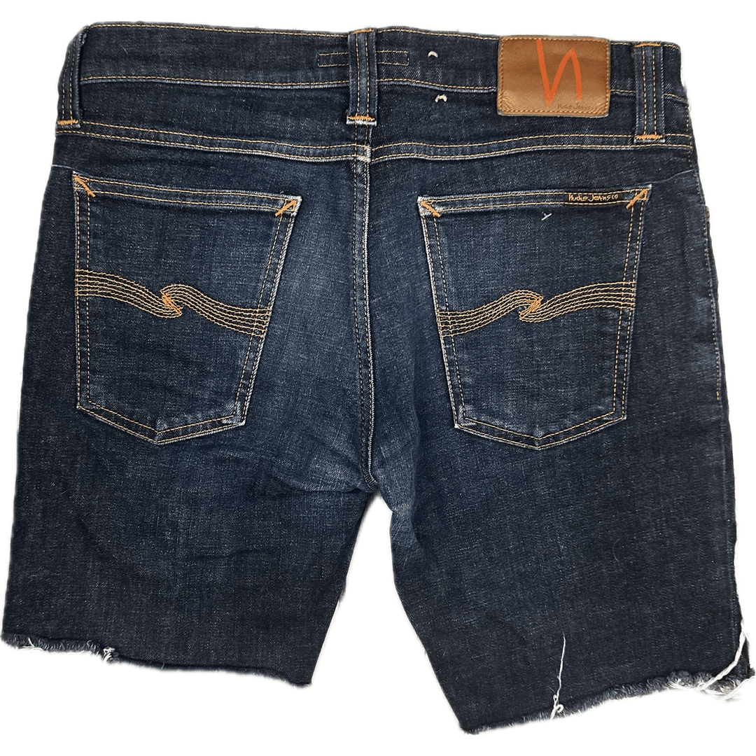 Nudie Jeans 'Tight Long John' Cut Off Shorts - Size 32 - Jean Pool