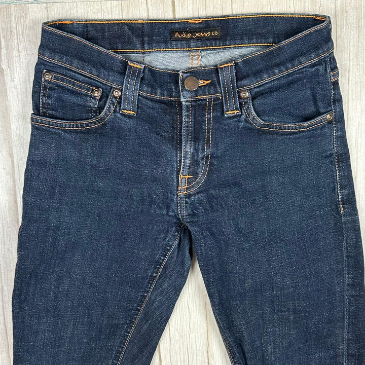 Nudie Jeans Co. 'Tight Long John' Organic Twill Rinsed Jeans- Size 26