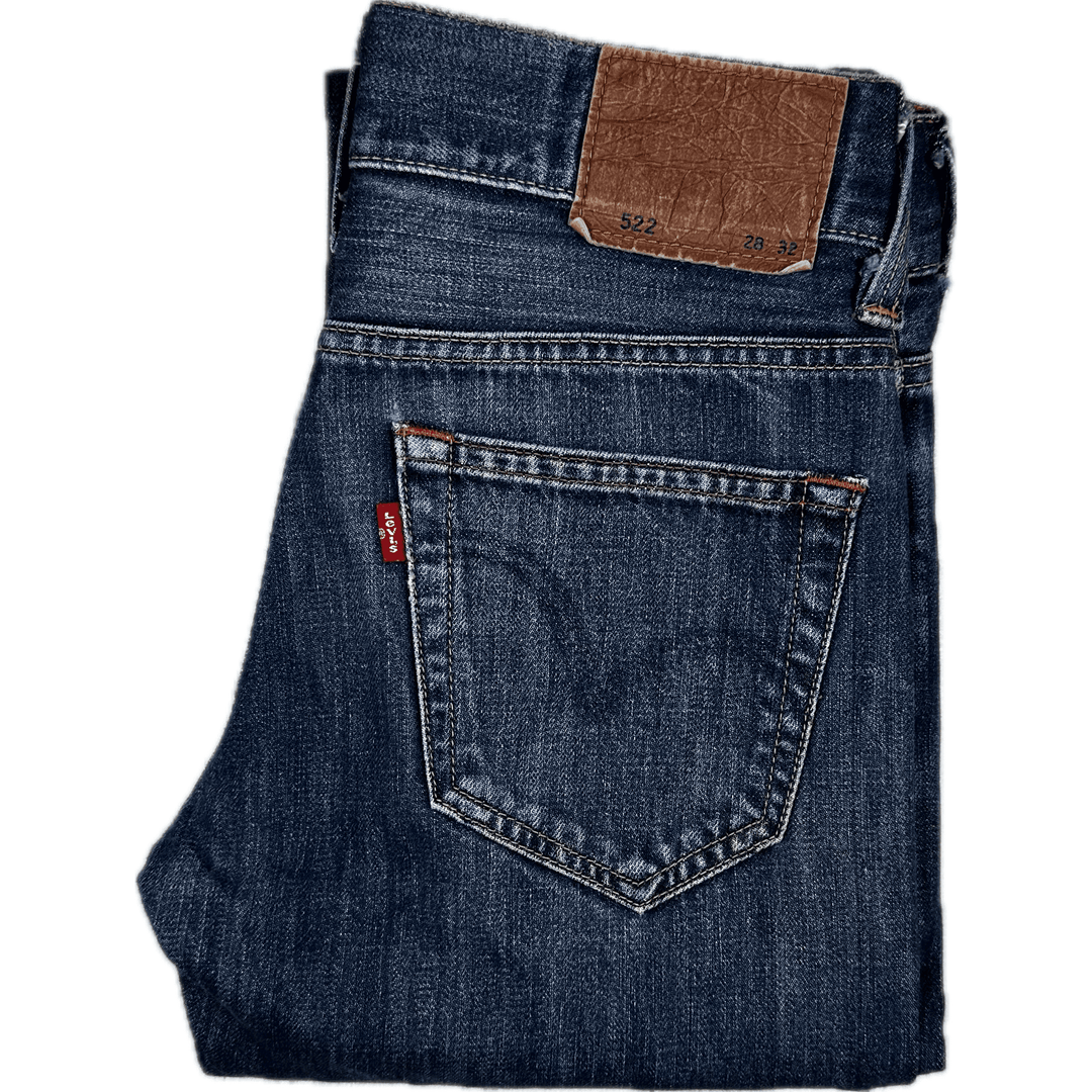 Levis 522 Vintage 90 s Denim Jeans Suit 7 8AU Jean Pool