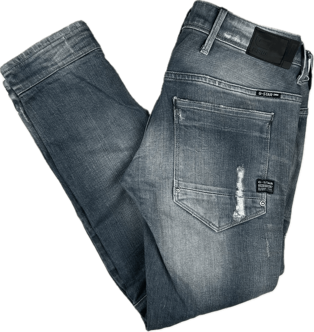 G Star RAW Womens 'New Elva Tapered' Jeans -Size 26/28 - Jean Pool