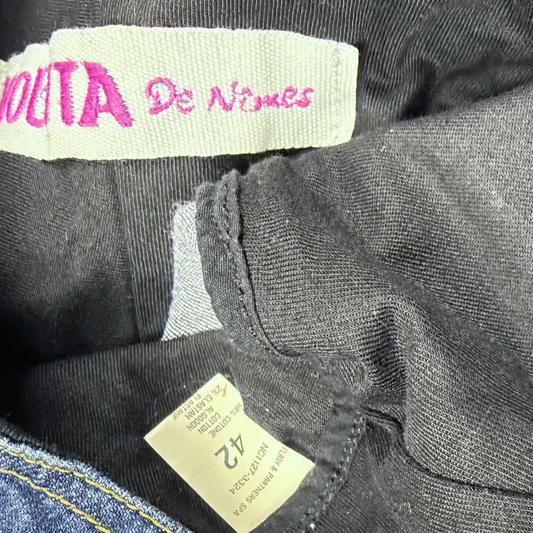 Nolita De Nimes Y2K High Corset Waist Denim Skirt - Size 10