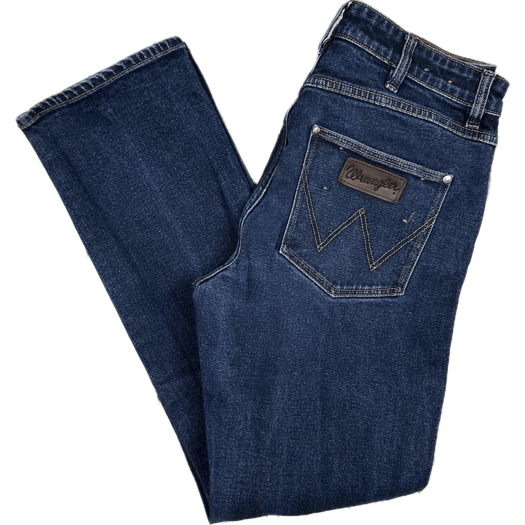 NEW- Wrangler 'Regular Straight' Mens Jeans - Size 32 - Jean Pool