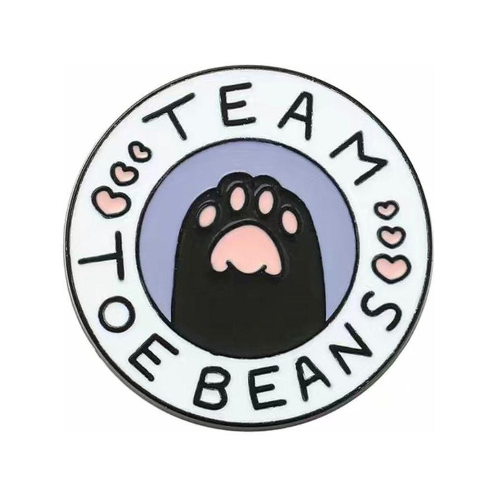 Team Toe Beans- Enamel Pin - Jean Pool