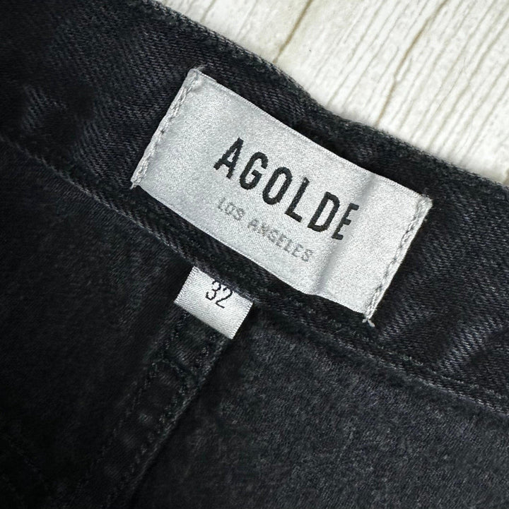 AGOLDE '90's Shorts' Boyfriend Denim Shorts- Size 32 or 14 - Jean Pool