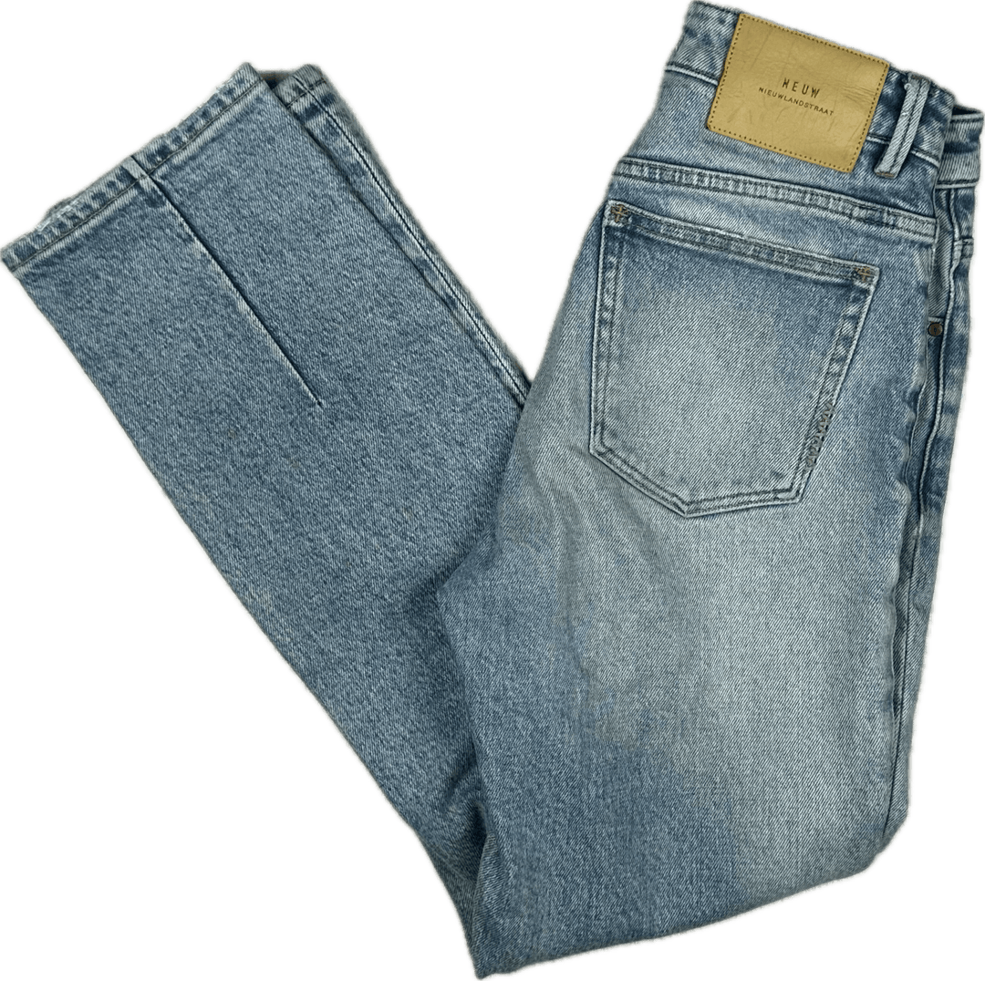 NEUW Ladies 'LEXI' Straight  Crawford Blue Jeans - Size 25