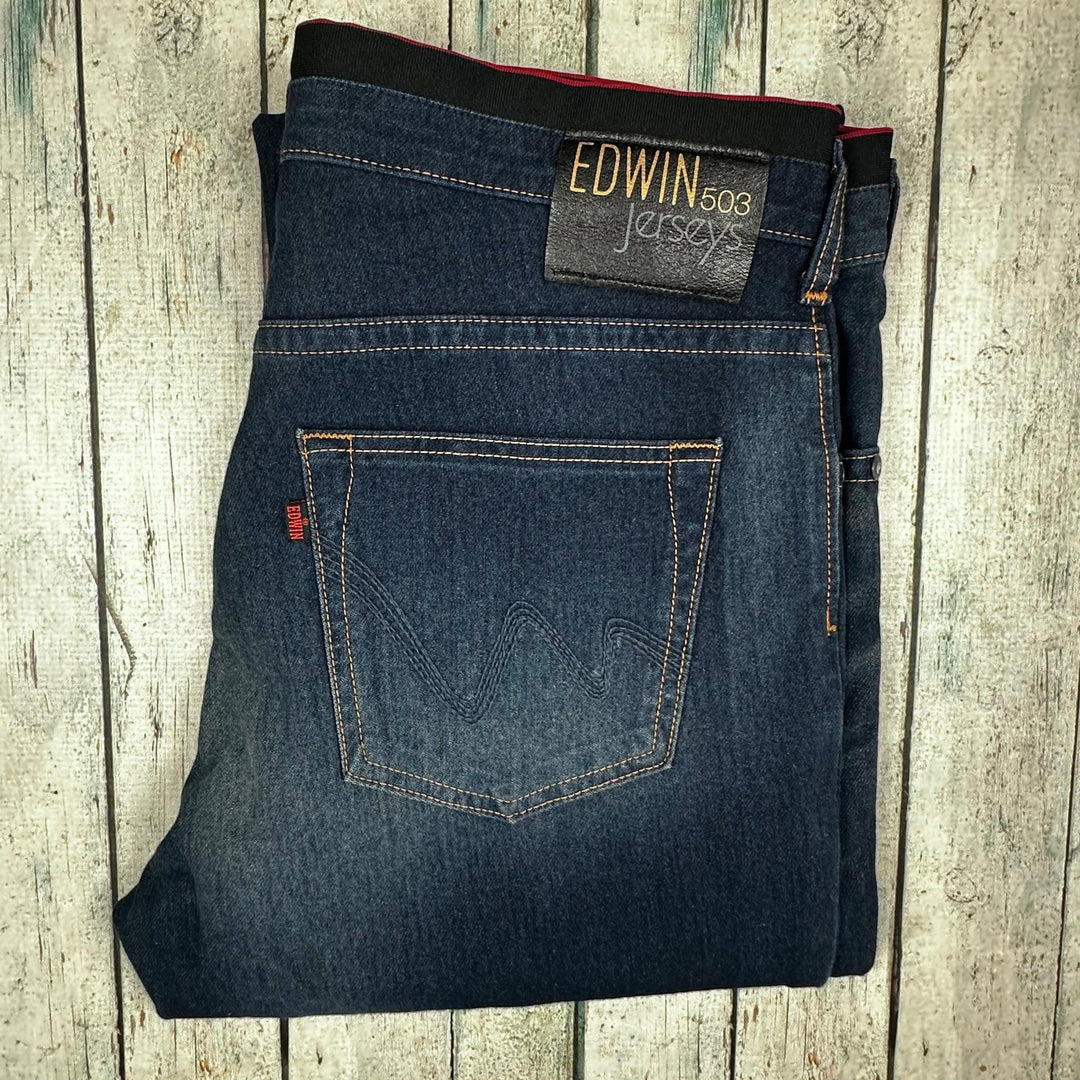 Edwin Japan 'Jerseys' Soft Stretch Straight Jeans -Size 36 - Jean Pool