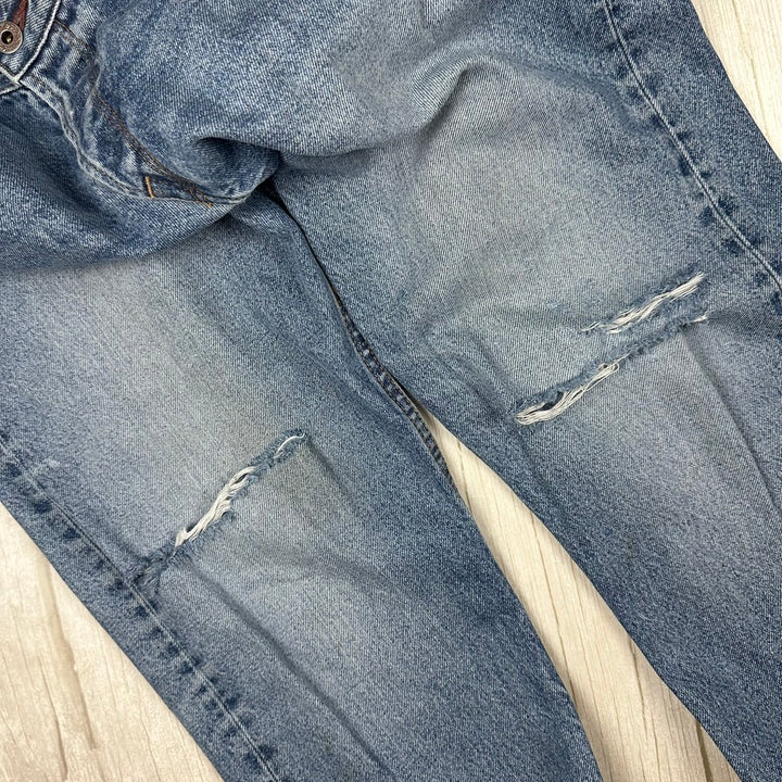 Paul Smith Red Ear Straight Leg Denim Jeans - Size 36R