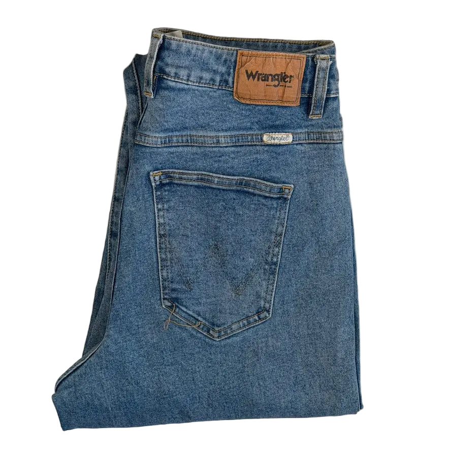 Wrangler 'Tyler' High Tapered Jeans - Size 10