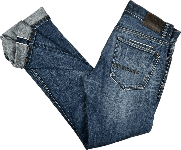 Collectors Edition Japanese Denim Selvedge Mens Jeans -Size 30