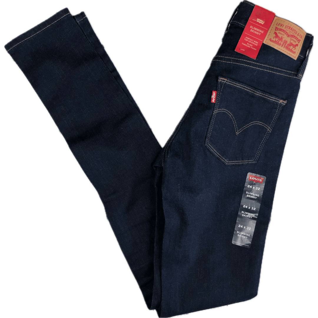 NWT - Levis Shaping Skinny Stretch Jeans -Size 24 - Jean Pool