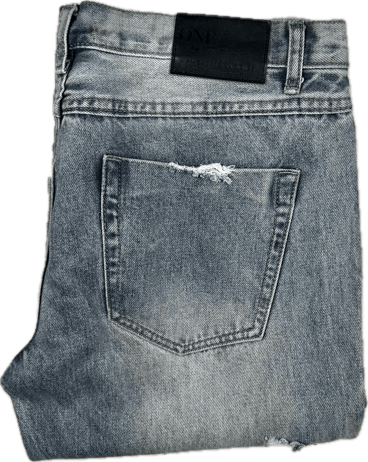 One Teaspoon Ladies Destroyed 'Awesome Baggies' Jeans - Size 31 or 13AU - Jean Pool