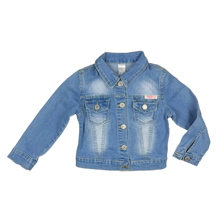 Osh Kosh Stretch Girls Denim Jacket - Size 2