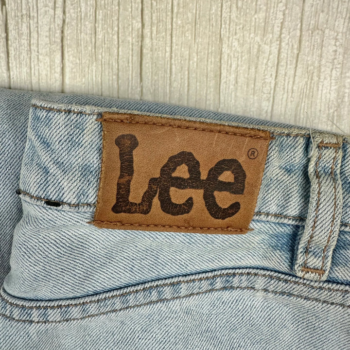 Lee Jeans 'High Baggy' Light Wash Jeans - Size 5 or 23"