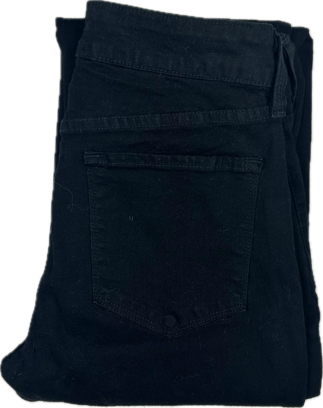 NYDJ USA Made Lift & Tuck Black 'Ankle' Jeans -Size US 0 or 4/6AU