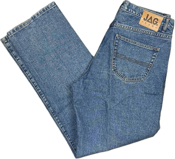 Jag Vintage 80's Australian Made Mens Classic Jeans - Size 38/36