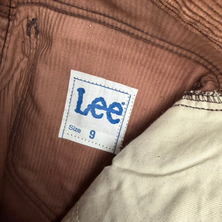 NWT-1970's Lee 'Oxford Cord' High Waist Ladies Deadstock Flares - Suit Size 6/7