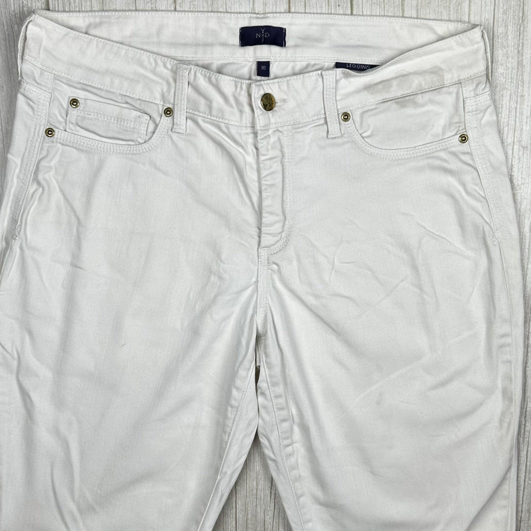 NYDJ Lift & Tuck  'Legging' White Jeans -Size 10 US or 14 AU