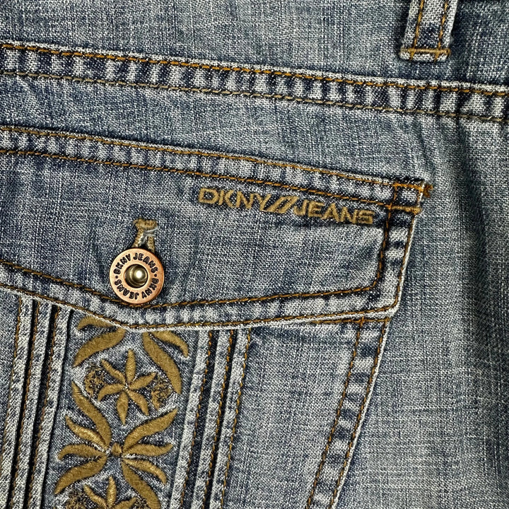 DKNY 'SOHO ' Bootcut Denim Jeans- Size 12 - Jean Pool