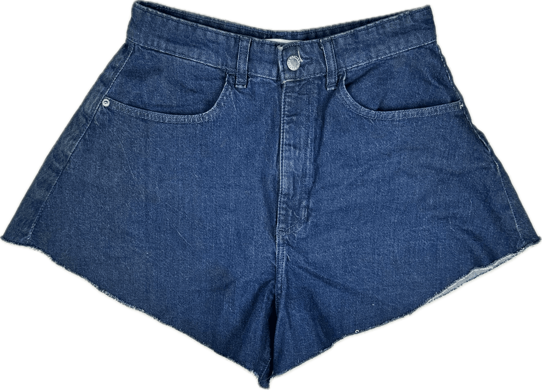 WhoWoreWhat Denim 'Flare Bell Short' - Size 26" - Jean Pool