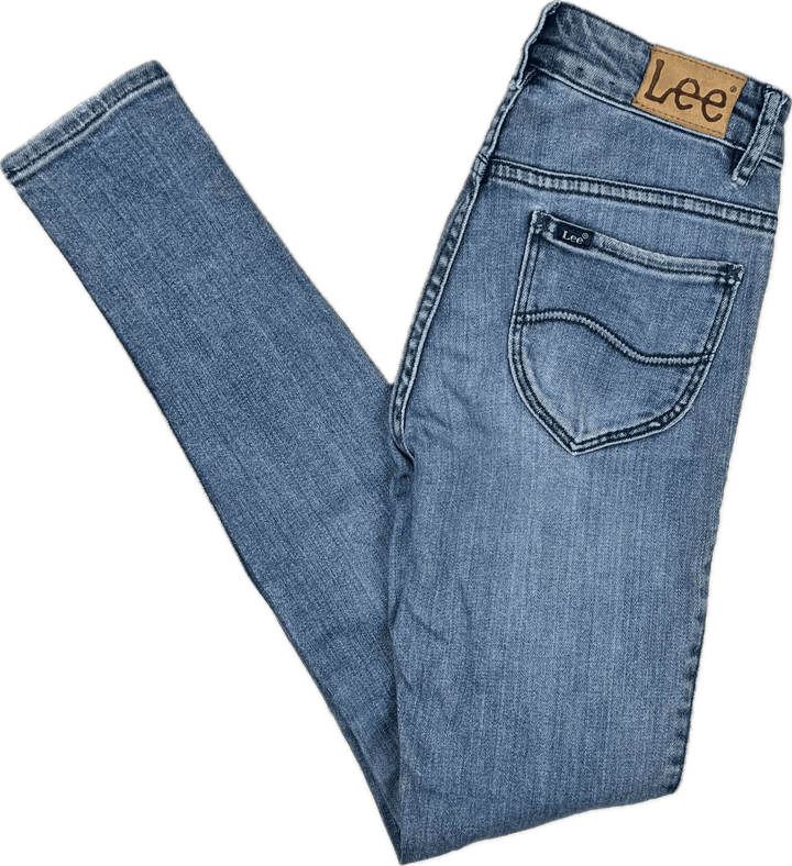 Lee 'Licks' Ladies Mid Rise Stretch Jeans - Size 6 - Jean Pool