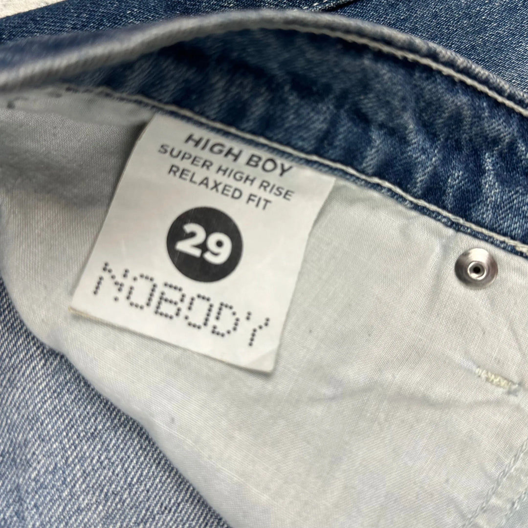 Nobody Distressed 'High Boy' Denim Shorts - Size 29 - Jean Pool