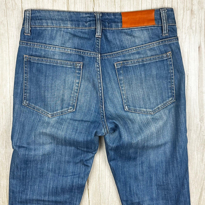 Acne Ladies Slim Straight Fit Ankle Jeans - Suit Size 27